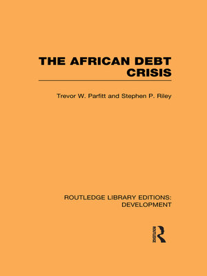 cover image of The African Debt Crisis